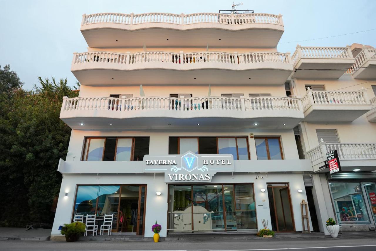 Vironas Hotel Himare Exterior foto